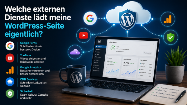 Welche externen Dienste lädt meine WordPress-Seite eigentlich?