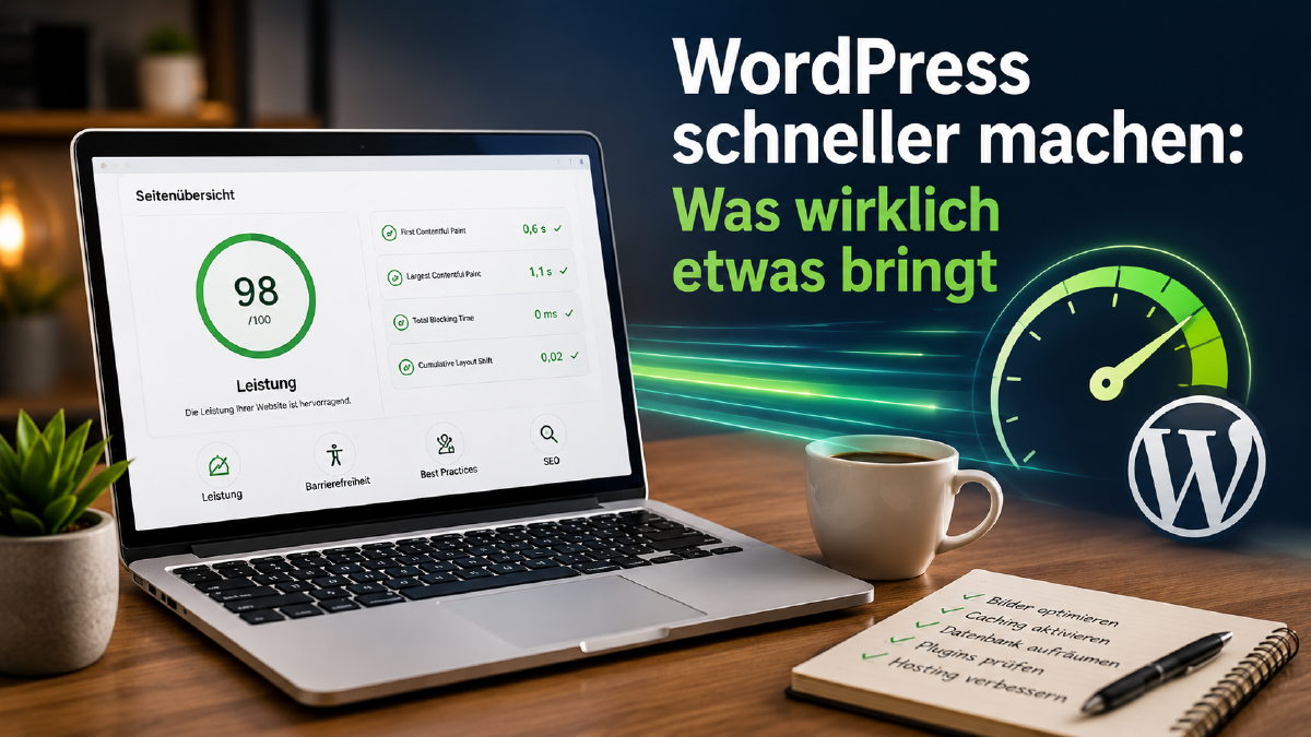WordPress schneller machen: Was wirklich etwas bringt