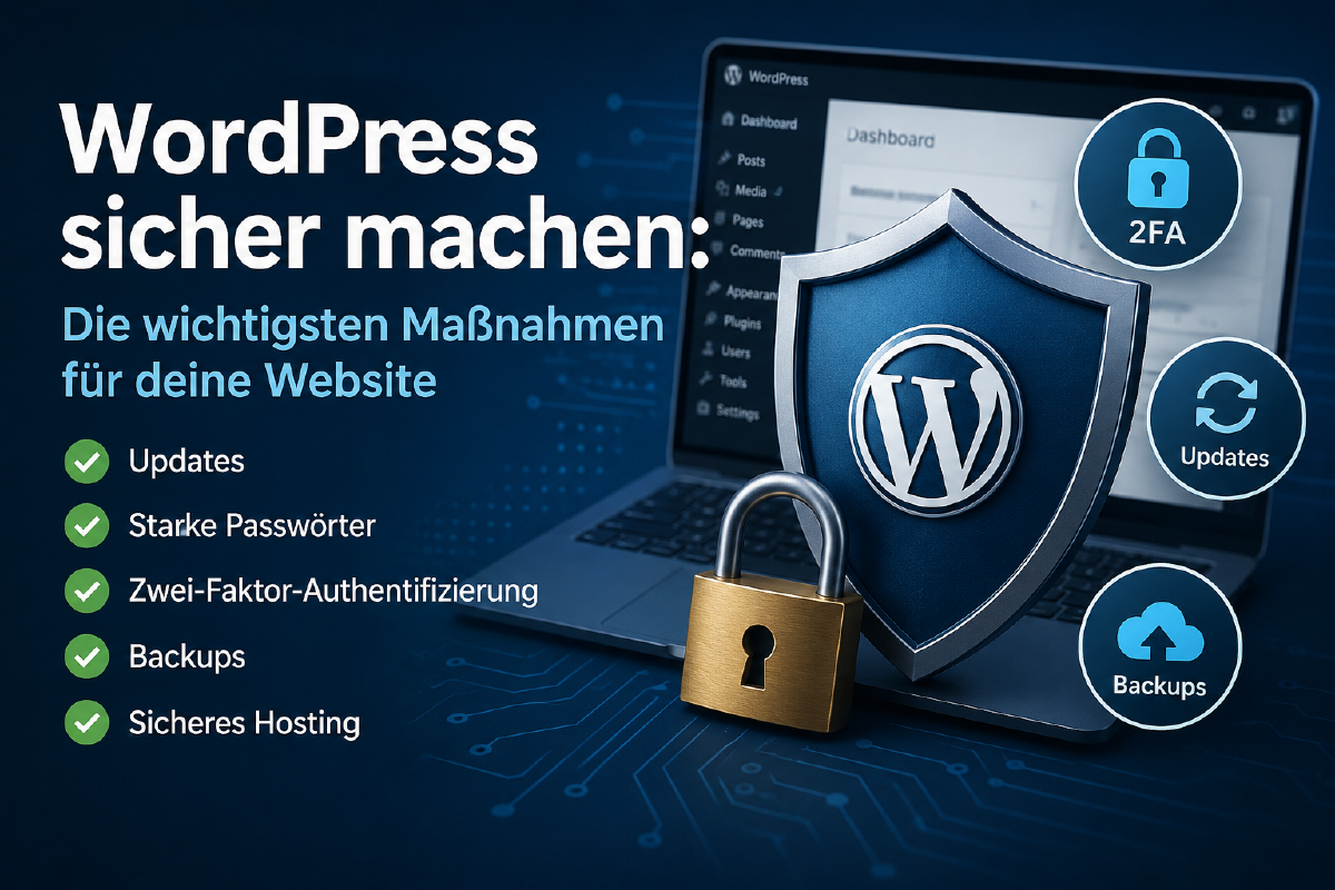 WordPress sicher machen: Die wichtigsten Maßnahmen für deine Website