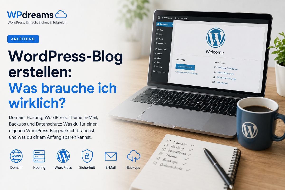 WordPress-Blog erstellen: Was brauche ich wirklich?
